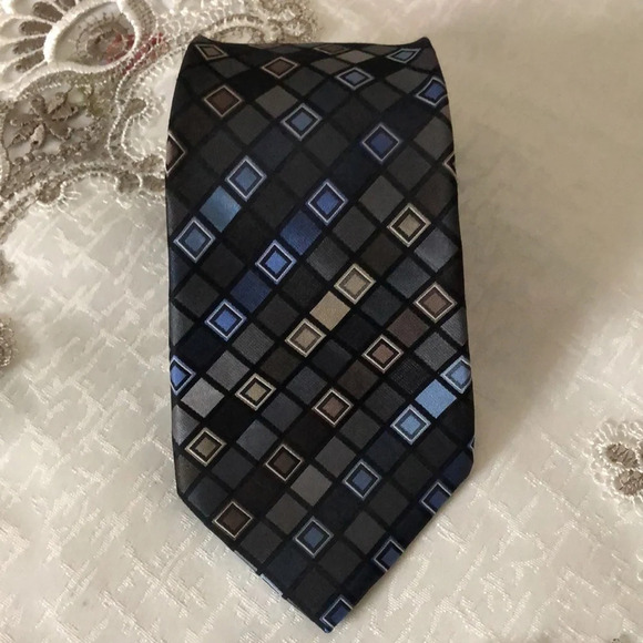 Men’s Joe Joseph Abboud Silk Neck Tie - Picture 3 of 6